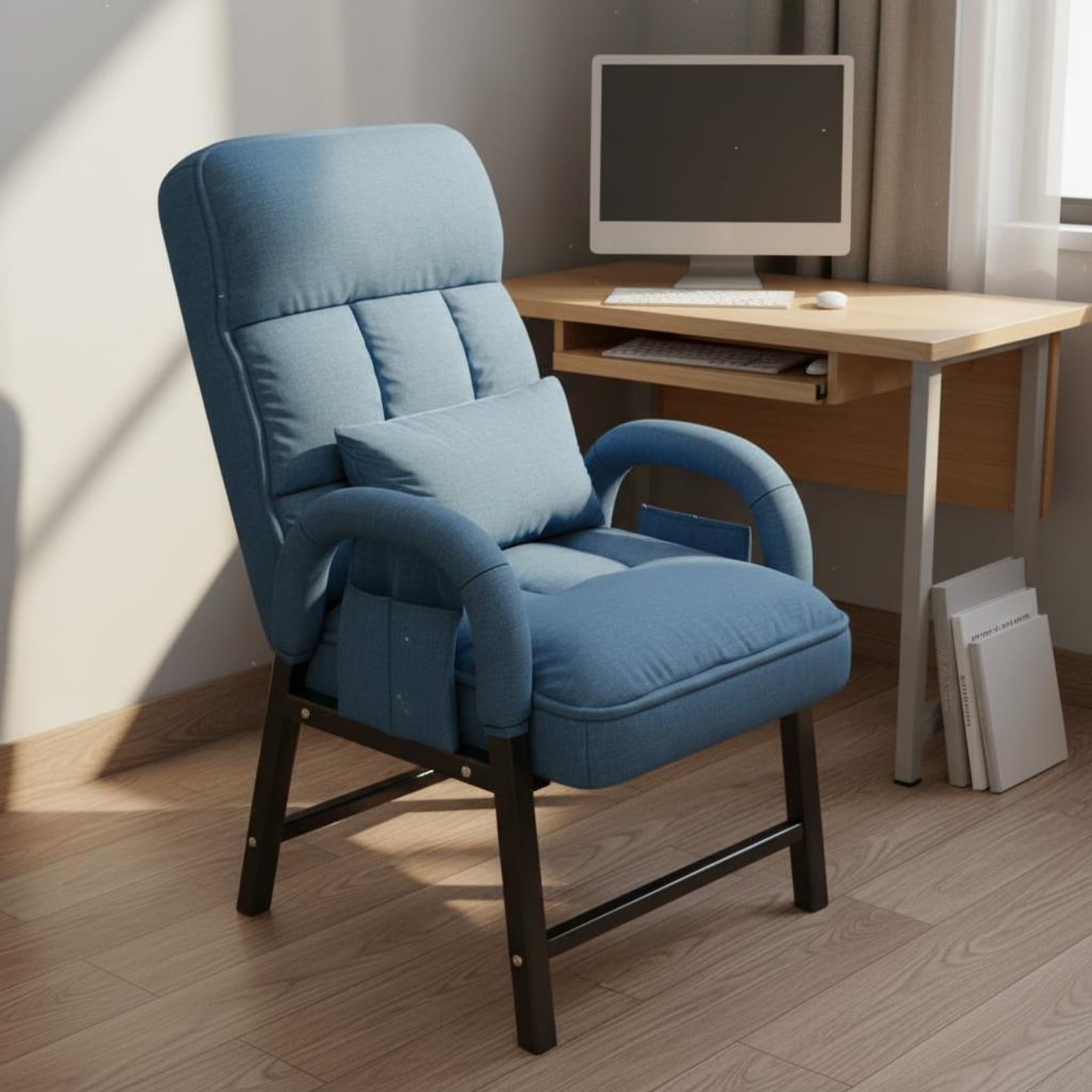 Furniture Chairs For Office - High Spine Lazy Sofa Chair Adjustable