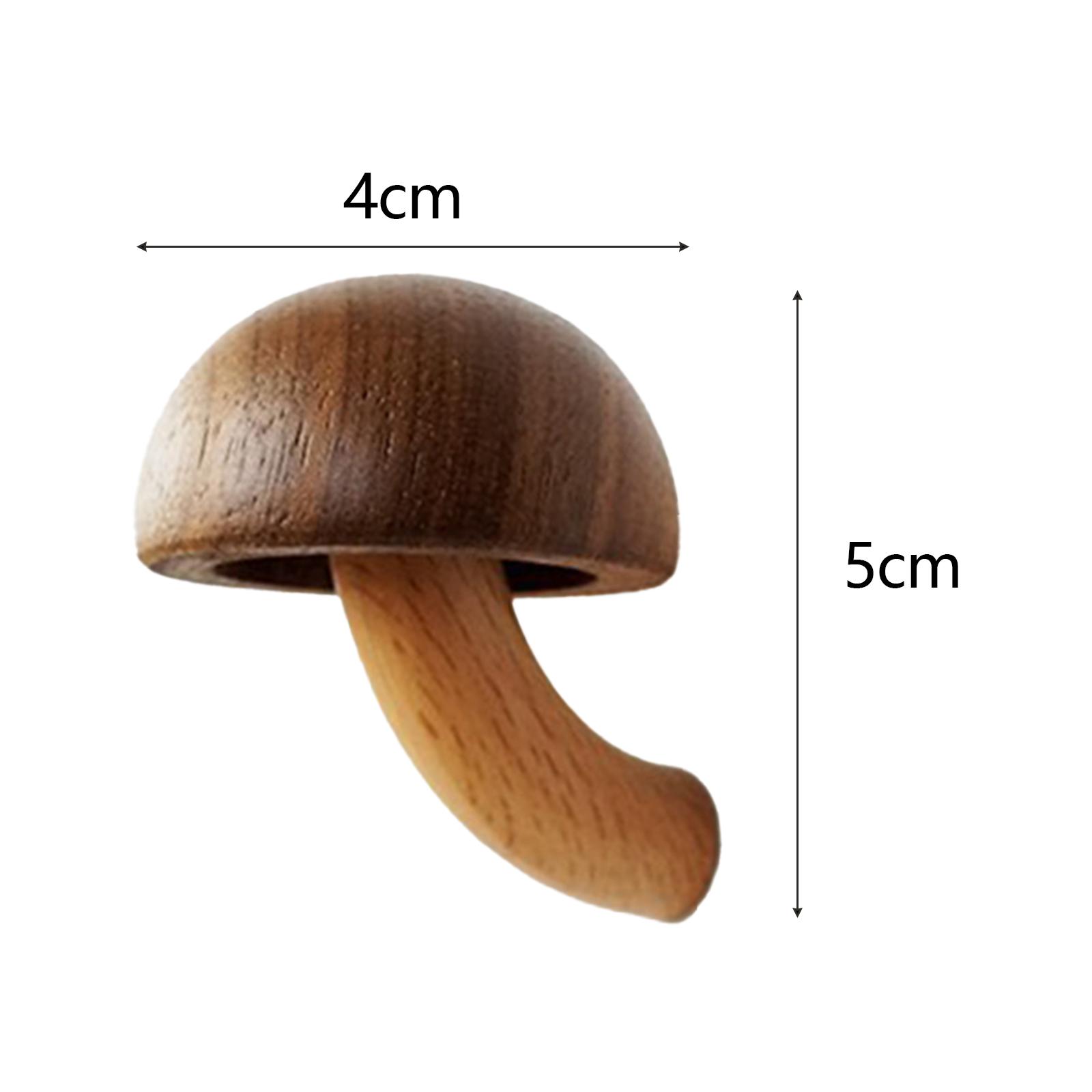 Magnetic Whiteboard Calendar - Cute Wooden Mushroom Fridge Sticker Magnetic