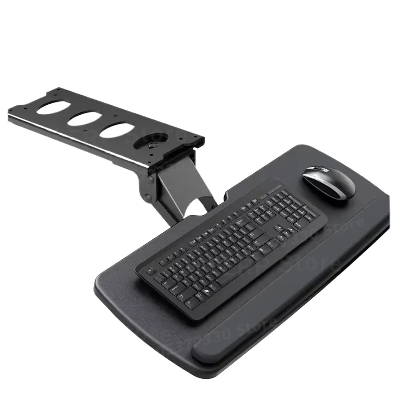 Keyboard Drawer Under - Under Desk Keyboard Tray Clip On