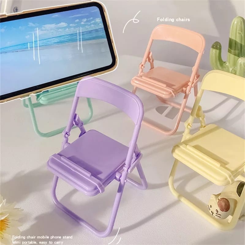 Office Furniture Ideas - Cute Chair Phone Holder Stand Creative
