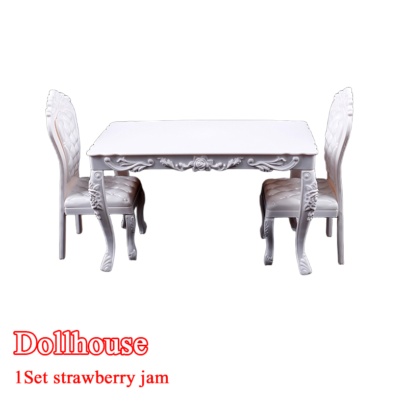 Office Furniture Ideas - Dollhouse 1:6 Kitchen Furniture Dining Table