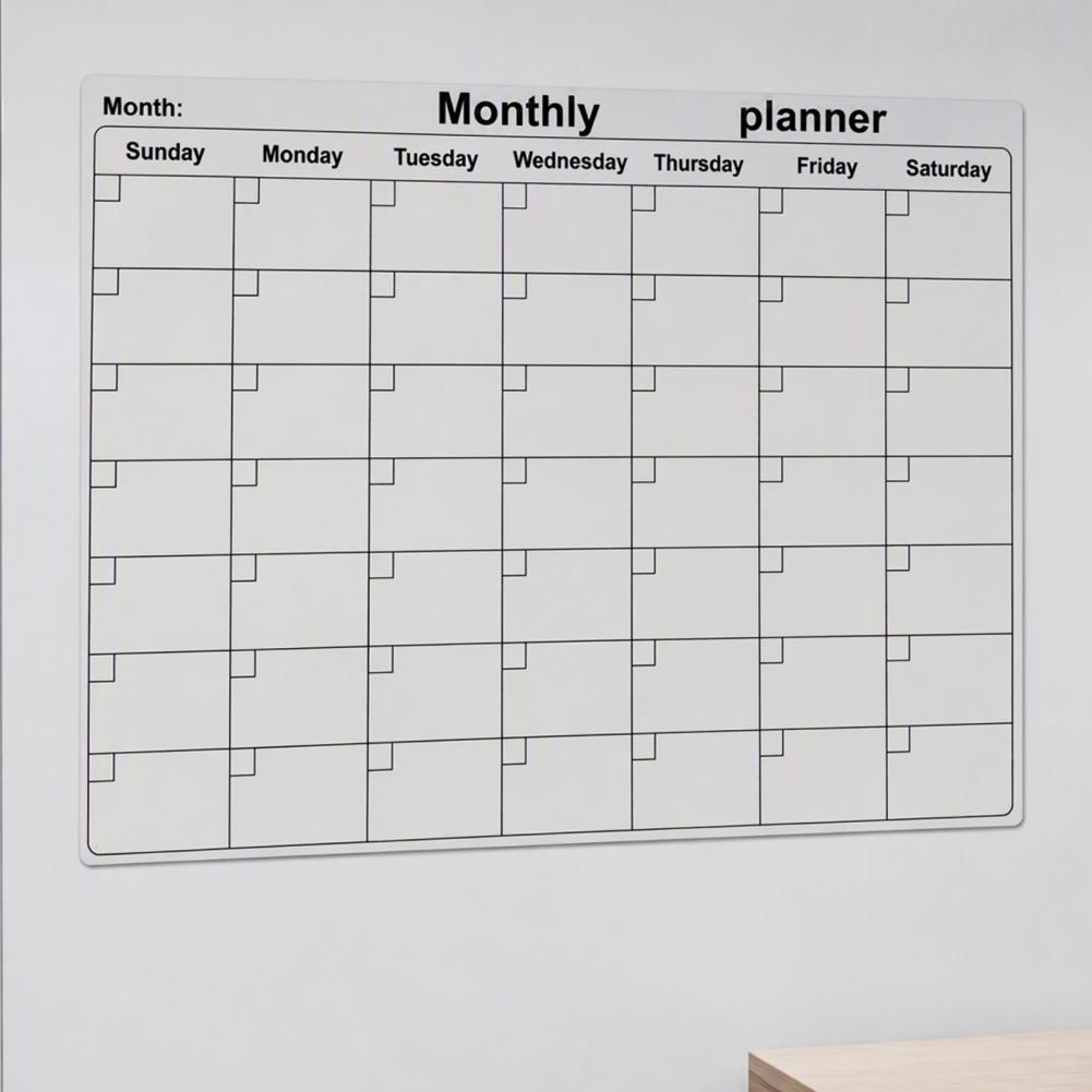 Dry Erase Magnetic Calendar Fo - Magnetic Whiteboard Calendar recension och pris