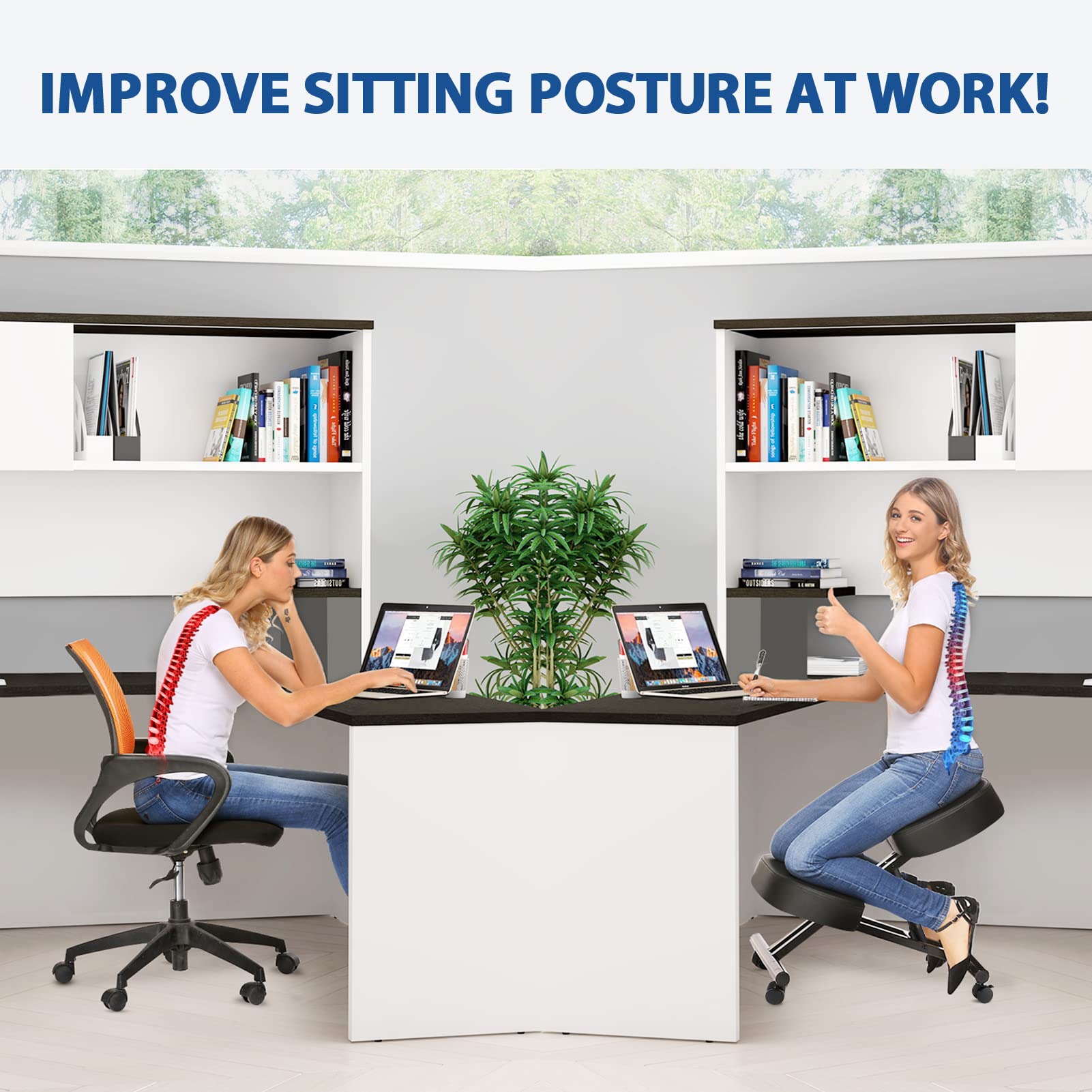 Kneeling Chair Ergonomic for O - Furniture Chairs For Office recension och pris