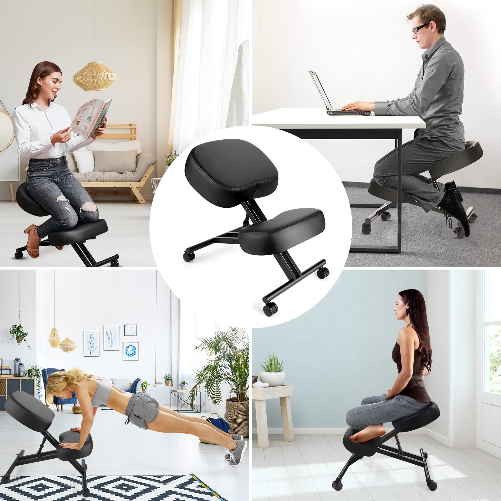 Kneeling Chair Ergonomic for O - Furniture Chairs For Office recension och pris