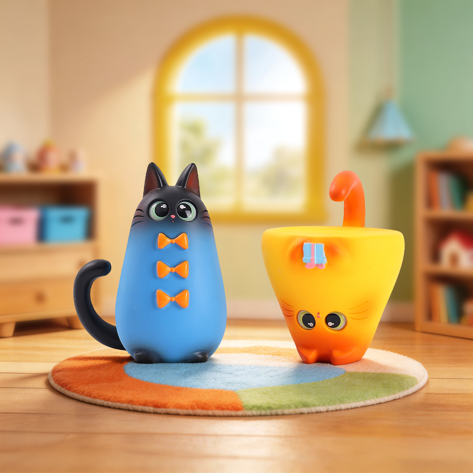 Blind Box Cat Figurine Resin C - Office Furniture Ideas recension och pris