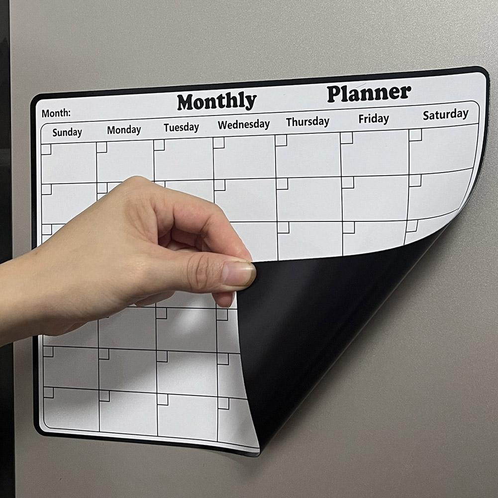 Stylish Magnetic Dry Erase Cal - Magnetic Whiteboard Calendar recension och pris