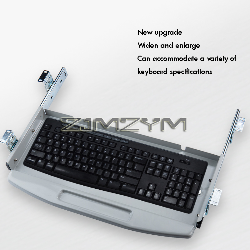 Steel Metal Under Desk Mount P - Keyboard Drawer Under recension och pris