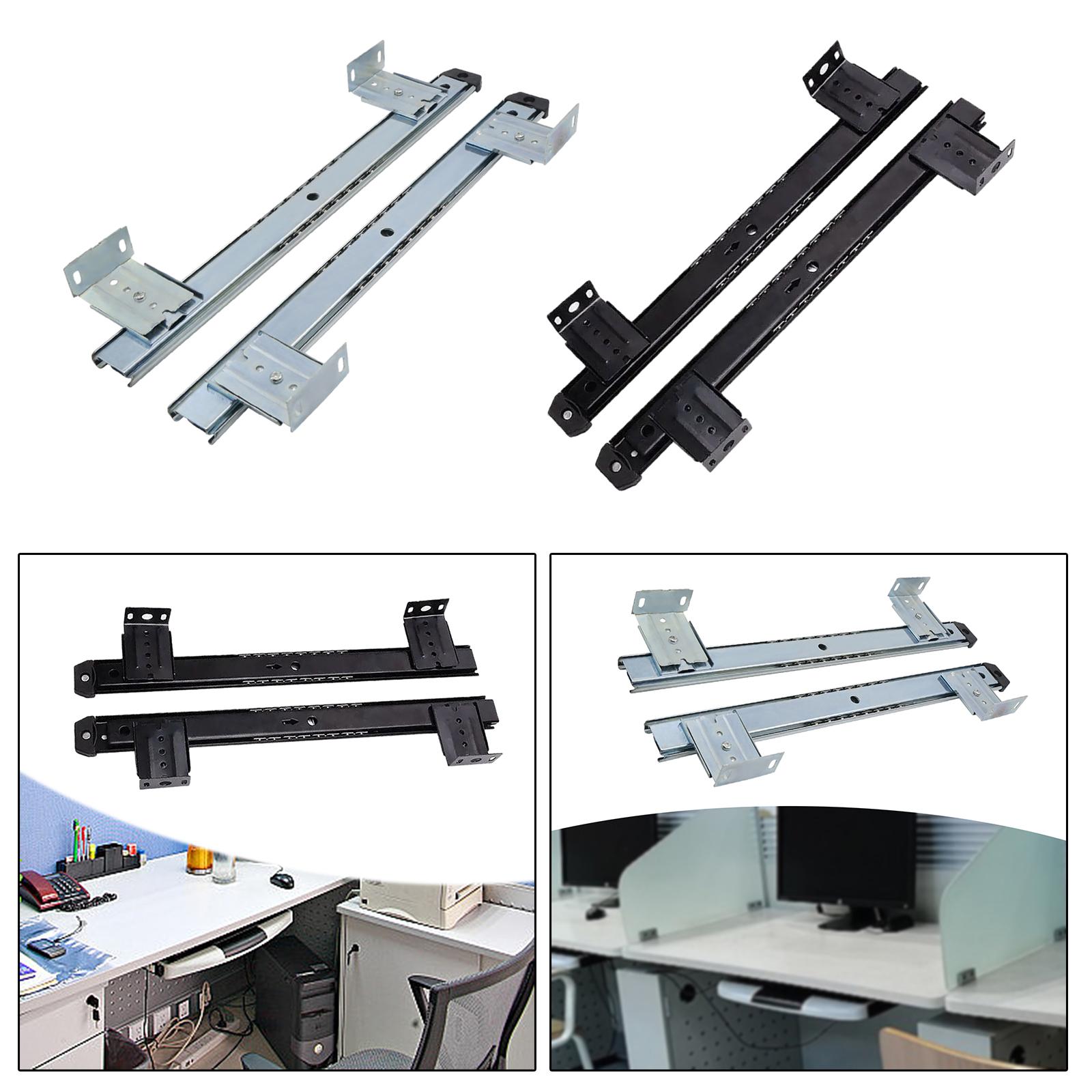 -Drawer Tray Slide Rail, Tray  - Keyboard Drawer Under recension och pris