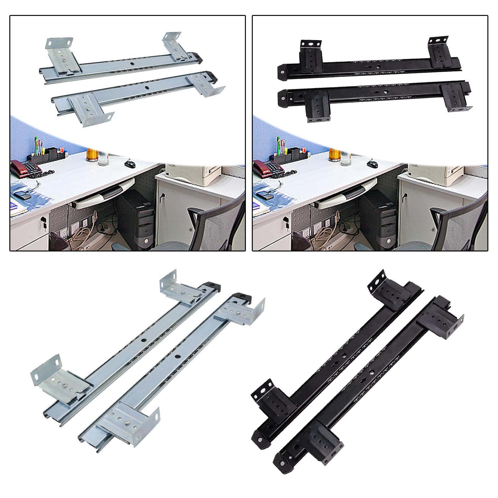 -Drawer Tray Slide Rail, Tray  - Keyboard Drawer Under recension och pris