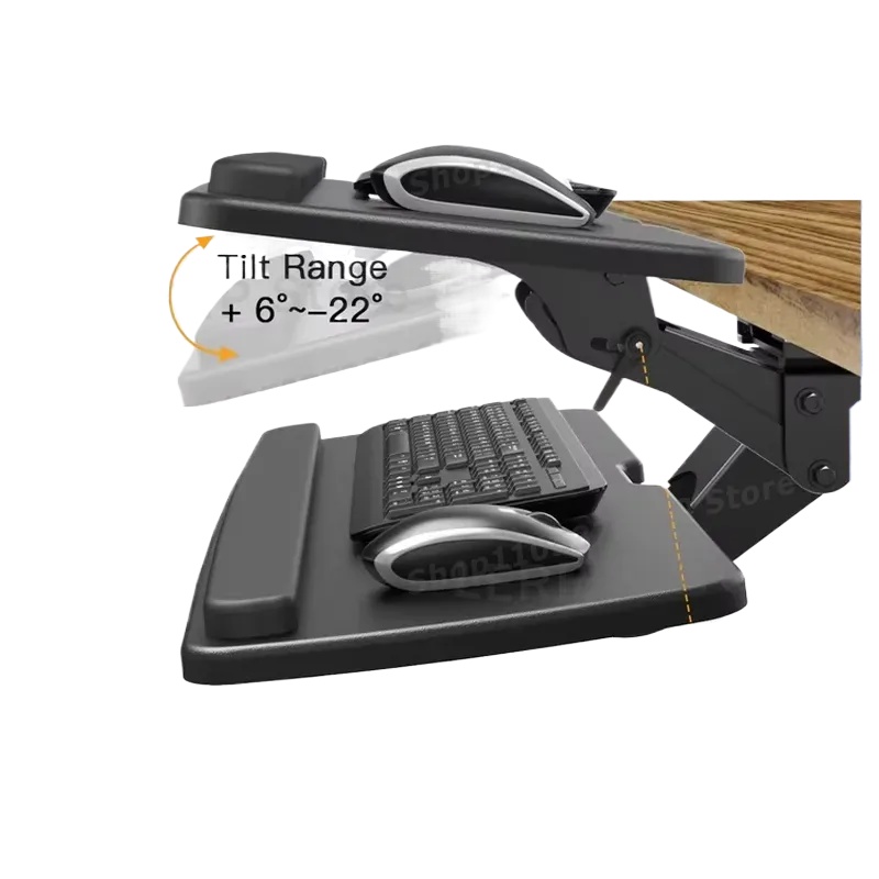 Under Desk Keyboard Tray Clip  - Keyboard Drawer Under recension och pris
