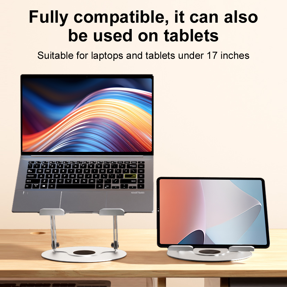 360° Rotating Laptop Stand Adj - Gaming Desk With Hutch recension och pris
