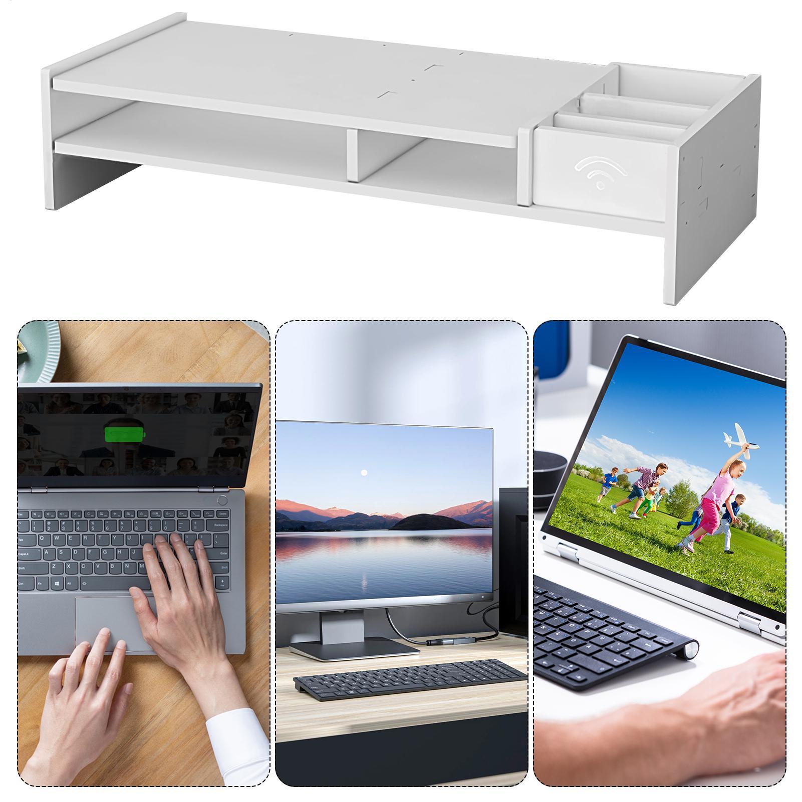 3-Tier Desk Organizer Shelf Fo - Gaming Desk With Hutch recension och pris