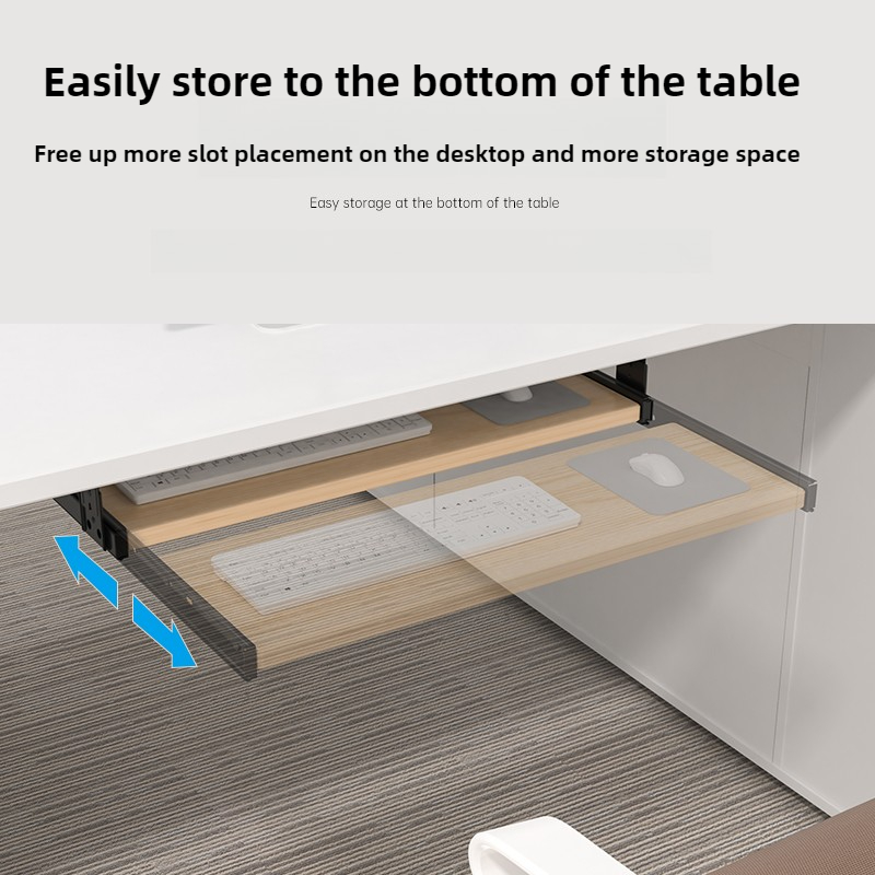 Under Desk Keyboard Tray Slide - Keyboard Drawer Under recension och pris
