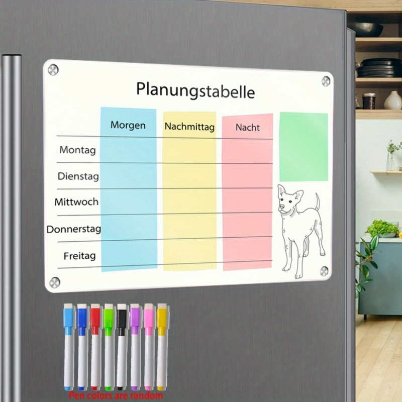 A3 German Magnetic Planner Fri - Magnetic Whiteboard Calendar recension och pris