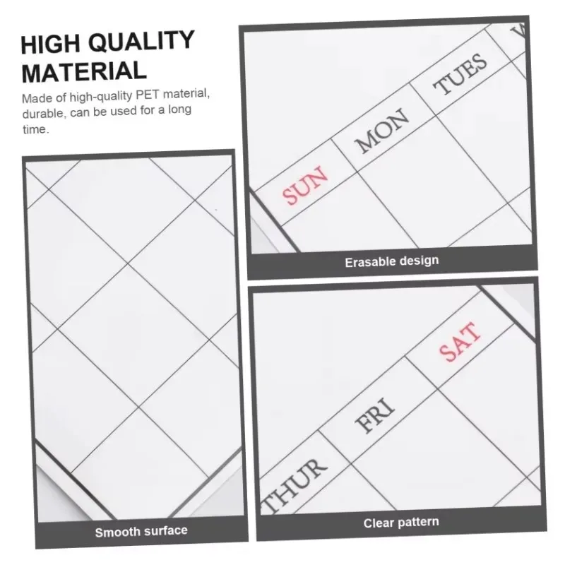 Fridge Magnetic Calendar Board - Magnetic Whiteboard Calendar recension och pris