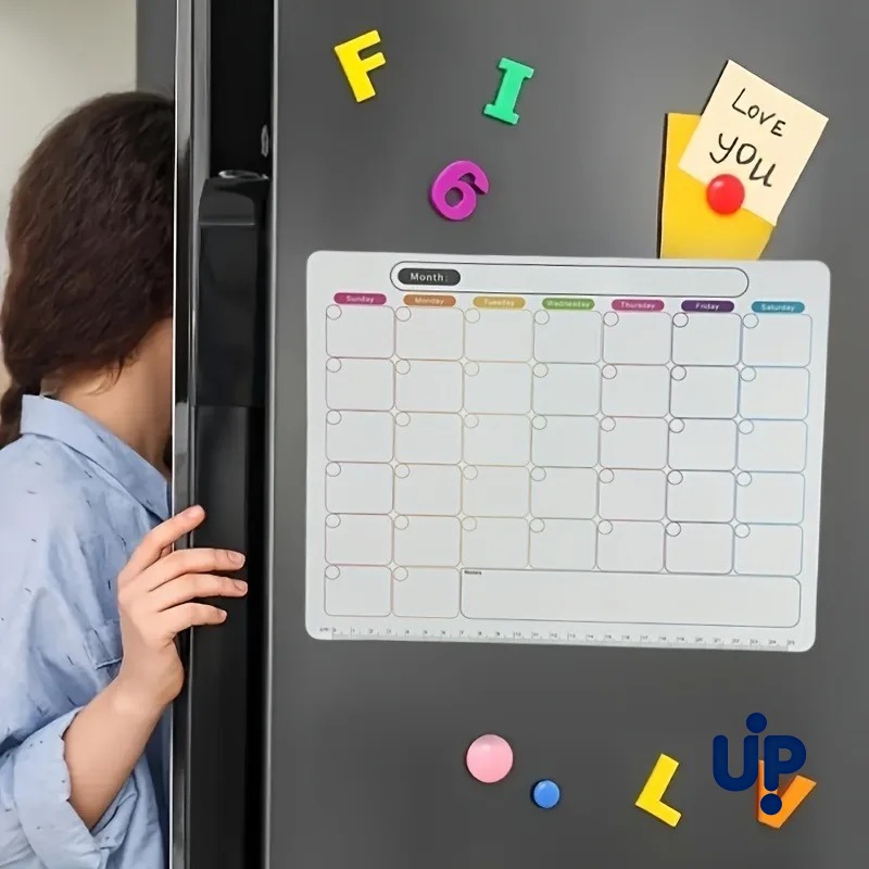 A Refrigerator Magnet ,Monthly - Magnetic Whiteboard Calendar recension och pris