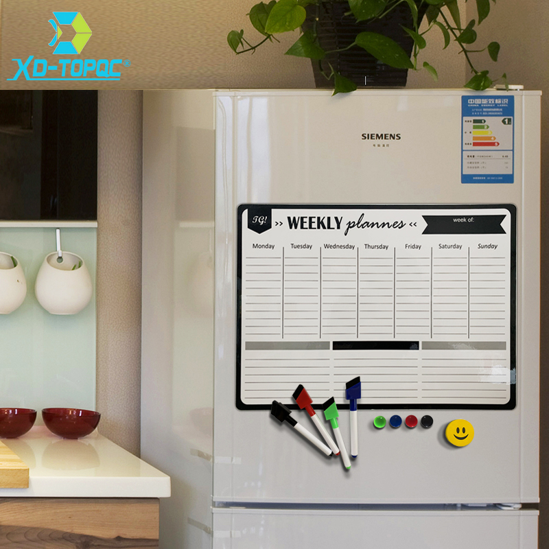 A3 Magnetic Weekly & Monthly P - Magnetic Whiteboard Calendar recension och pris