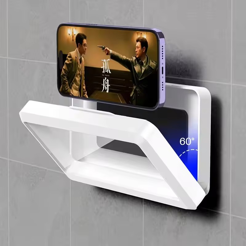 Bathroom Waterproof Phone Hold - Wall Organizer Pocket recension och pris