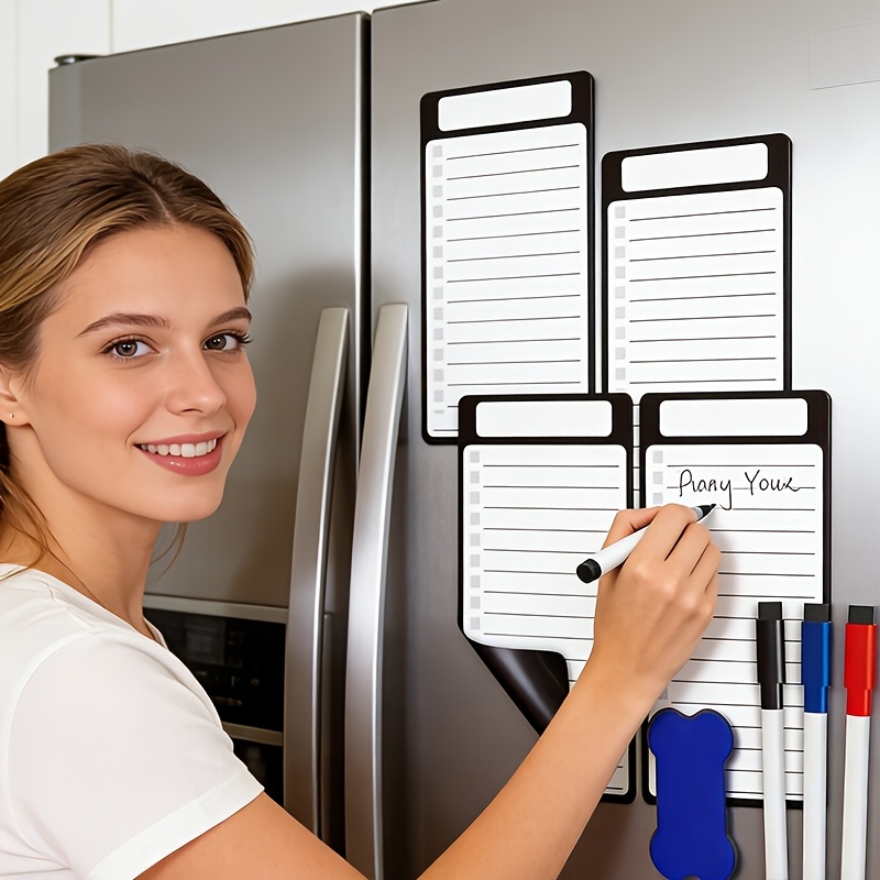 Magnetic Erasable Refrigerator - Magnetic Whiteboard Calendar recension och pris