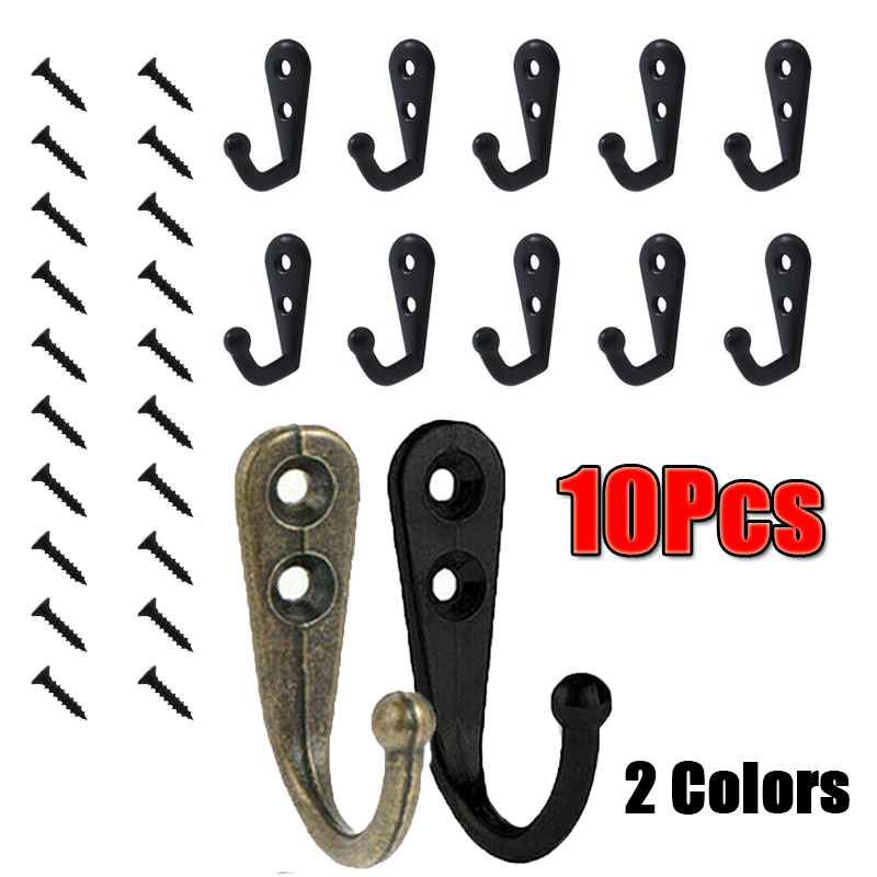 10Pcs Wall Mounted Coat Hanger - Wall Organizer Pocket recension och pris