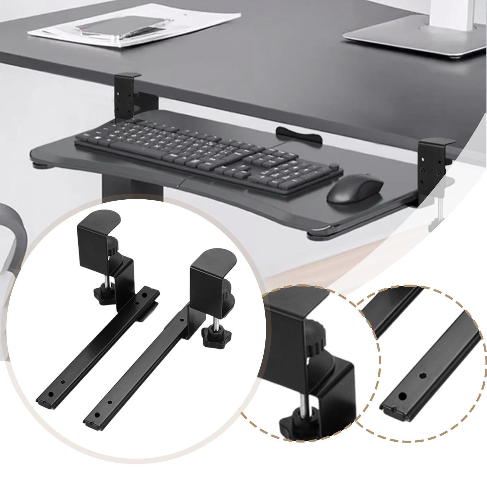 2 Pieces under Desk Keyboard T - Keyboard Drawer Under recension och pris