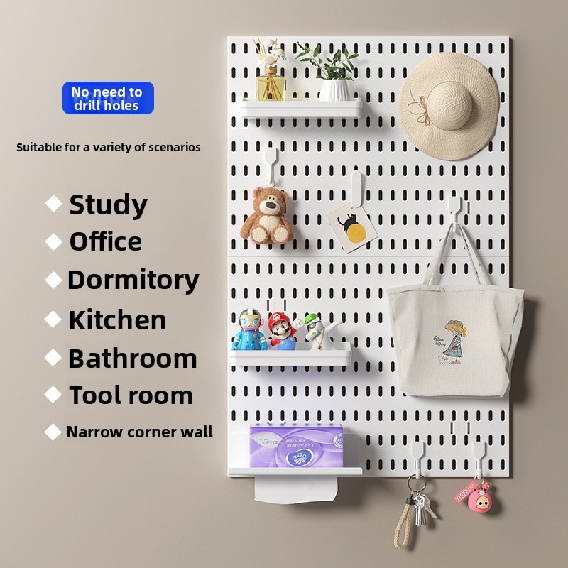 Non Drill Wall Mounted Storage - Wall Organizer Pocket recension och pris