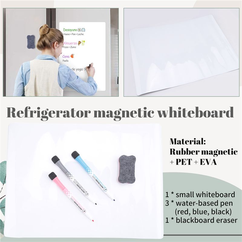 1 Apr.Magnetic Dry Erase White - Magnetic Whiteboard Calendar recension och pris