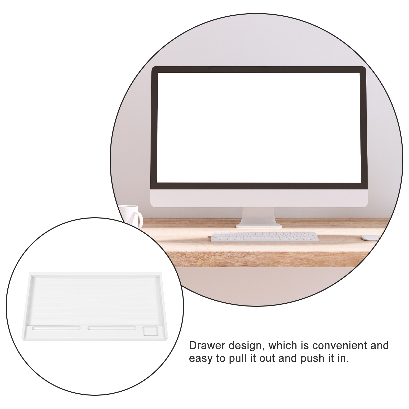 Keyboard Storage Tray Drawer T - Keyboard Drawer Under recension och pris